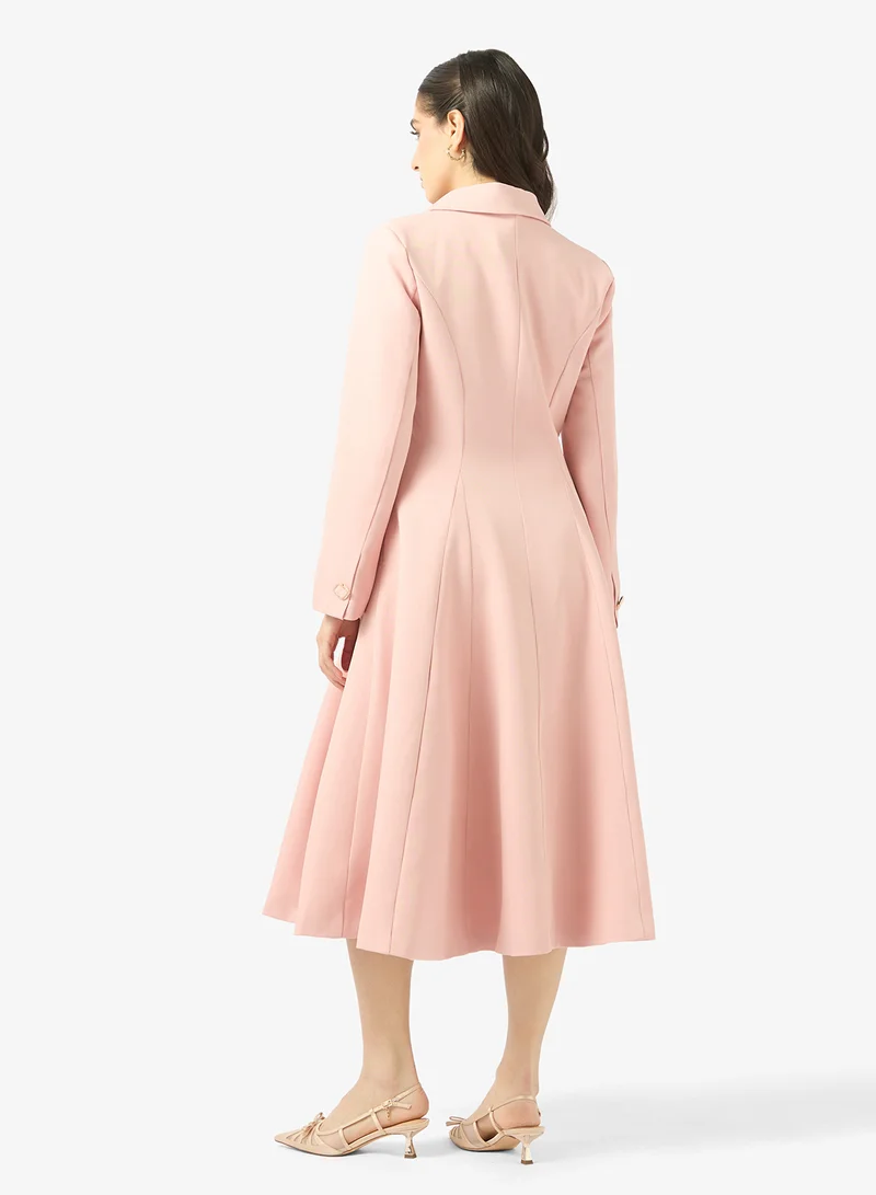 خزانة A-line Blazer Dress